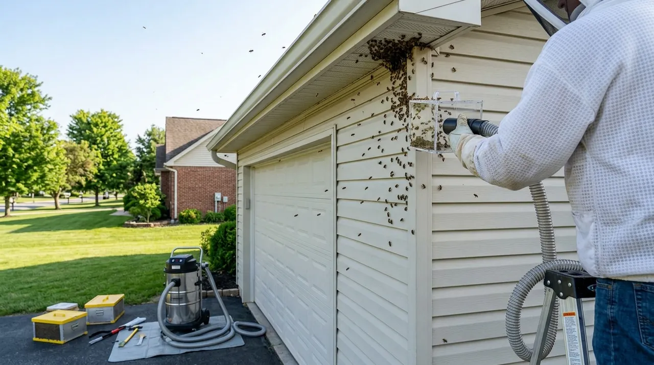 How Live Honeybee Removal Works — Honeybee Rescue Company